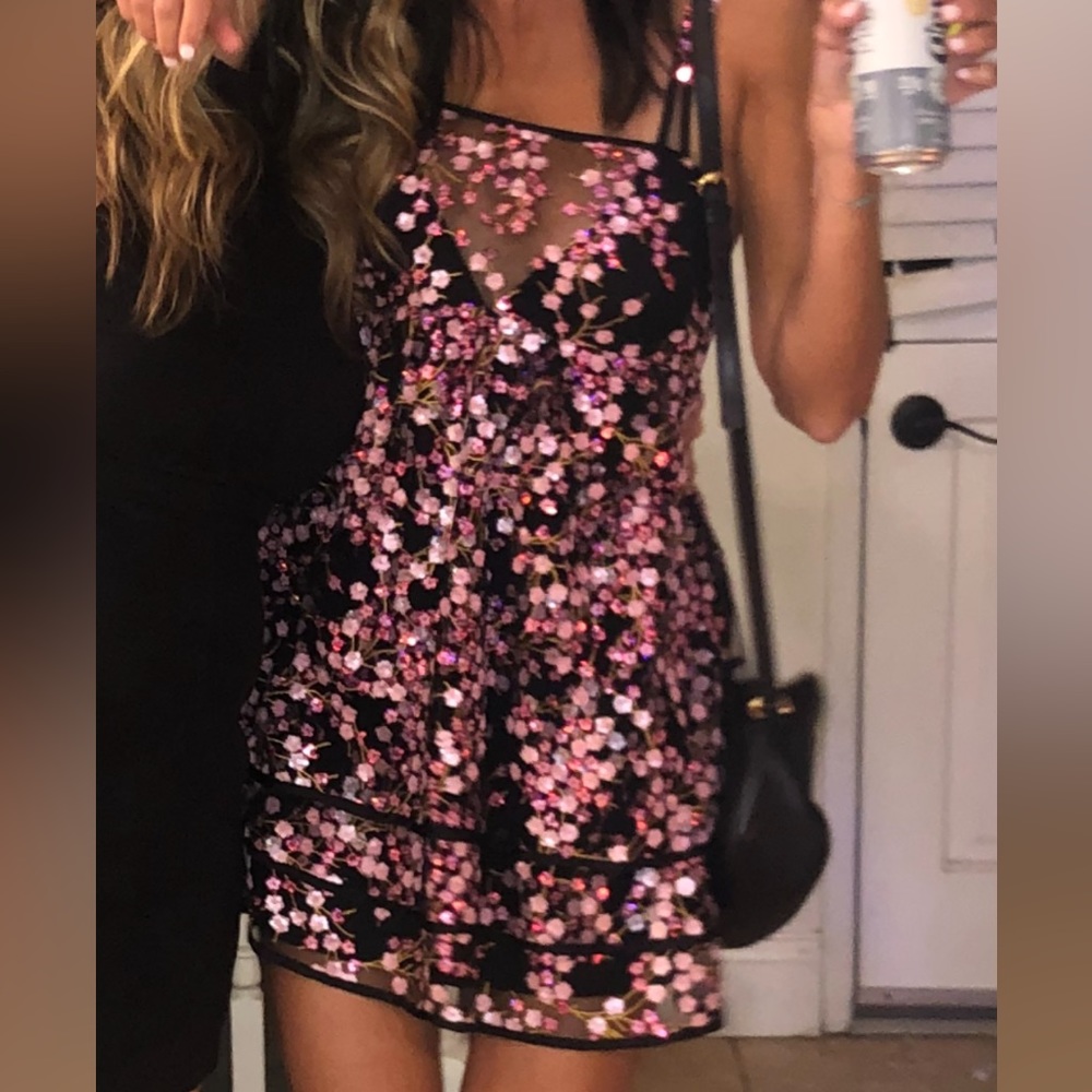 Sequin For Love And Lemons NYE Dress